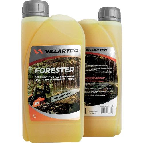 Масло адгезионное VILLARTEC FORESTER всесезонное для цепи 1 л