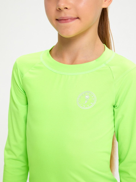 Спортивный лонгслив для девочек, зеленый Forward by Viner