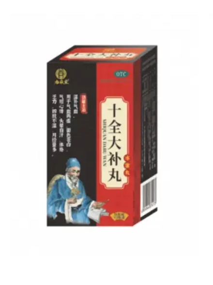 Пилюли Ши Цюань Да Бу Вань Shiquan Dabu Wan