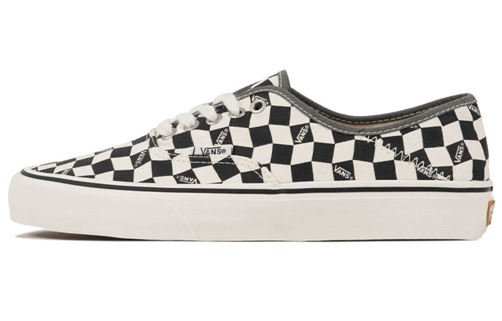 Vans Authentic Vr3 Sf Low Top Casual Skateboarding Shoes Unisex Black White Grid "Black White"