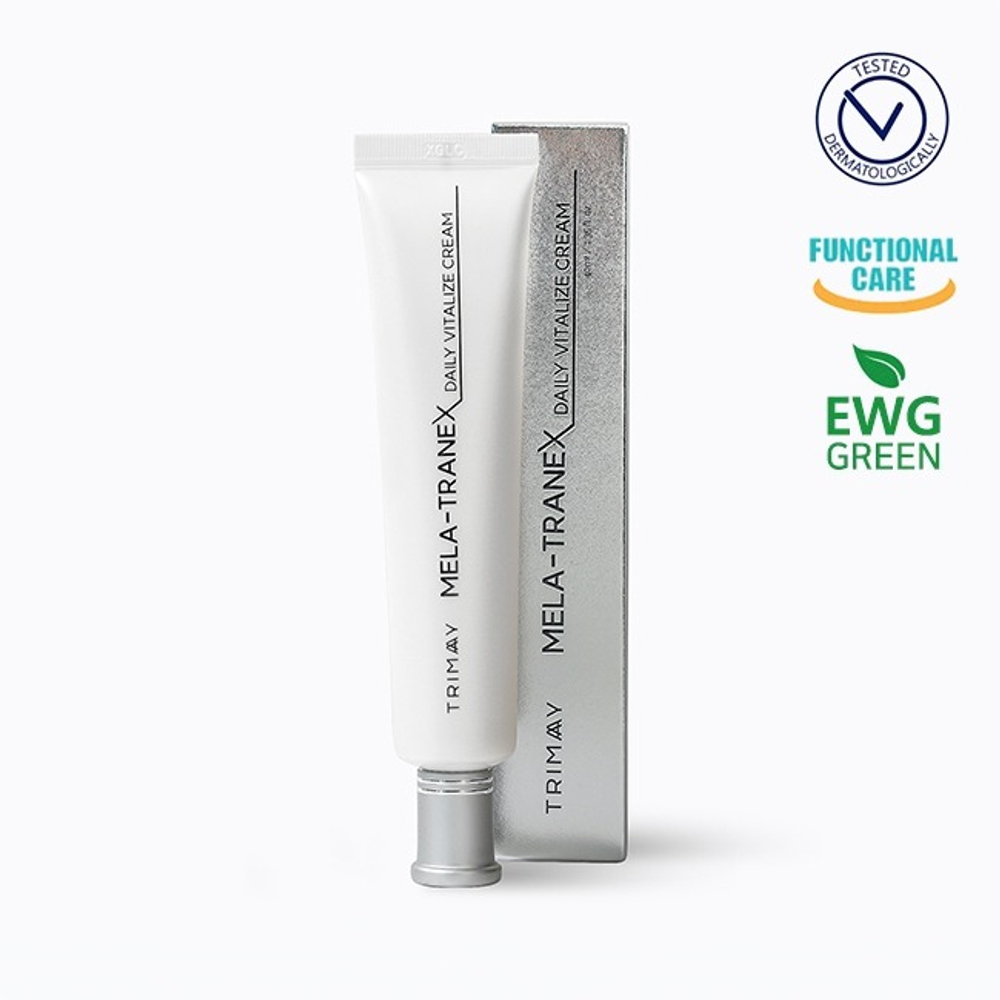 TRIMAY Крем против пигментации с 6% транексамовой кислотой и витамином С Mela-Tranex Daily Vitalize Cream 40 мл