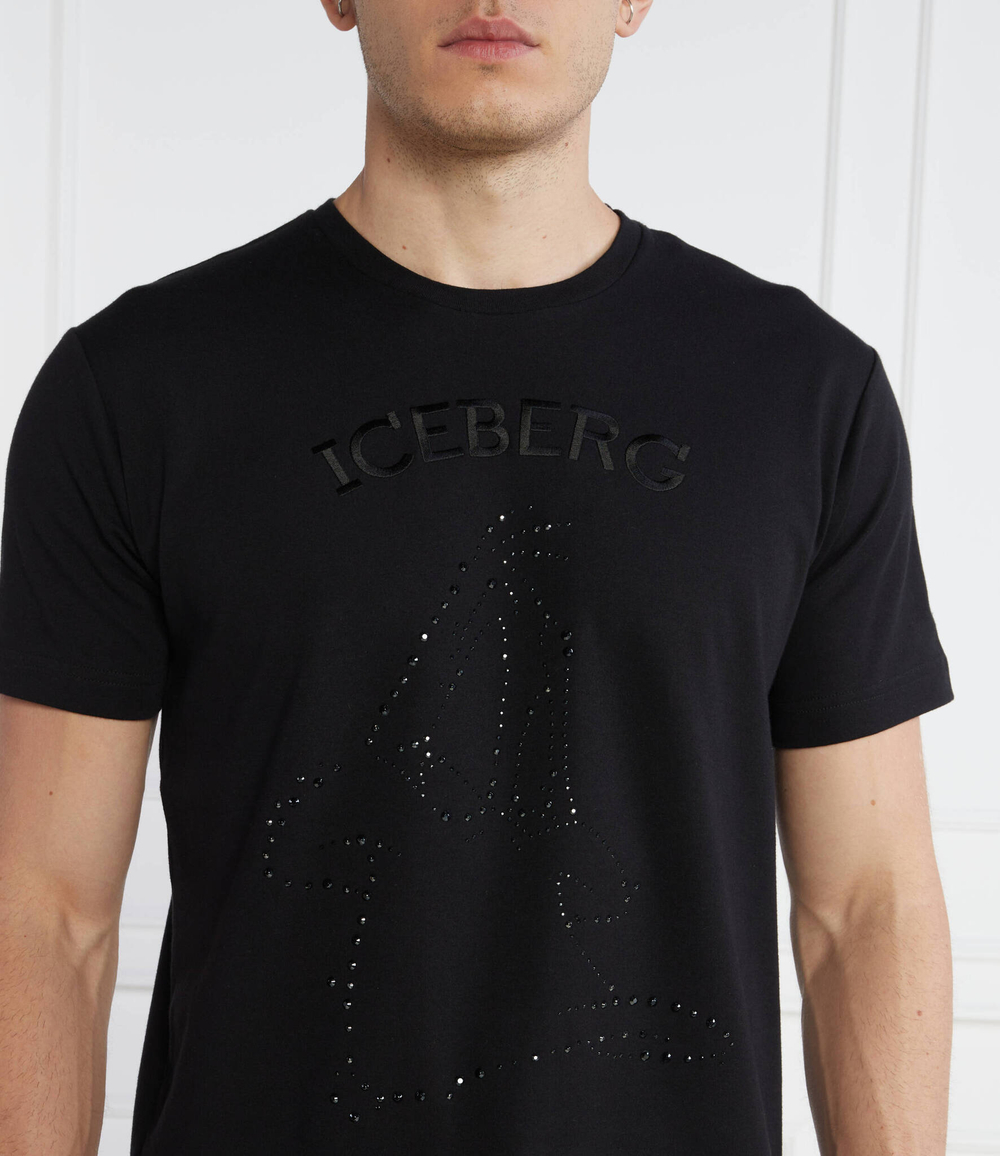Футболка Iceberg - черный(235 I1P F02M 6307)