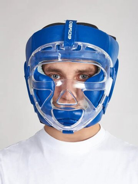 Шлем BOYBO Flexy синий BP2006 (уценка)