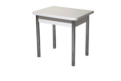 Стол ломберный (в ассортименте, 1 категория), ЛДСП/пластик/хром, Forpost