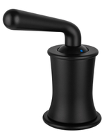 Смеситель на борт ванны WONZON & WOGHAND STEAM, Черный матовый (WW-88659008-MB)