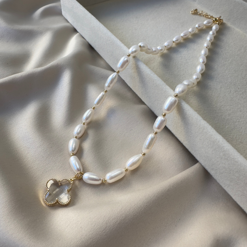 Бижутерия з натурального жемчуга Викторинэль