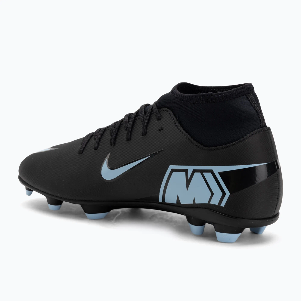 Футбольные бутсы Nike Mercurial Superfly 10 Club FG/MG black/ice blue