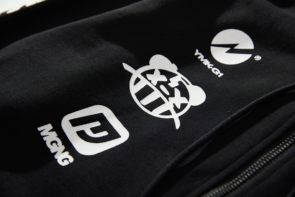 Худи MGNG на молнии YMK-G1 Черный