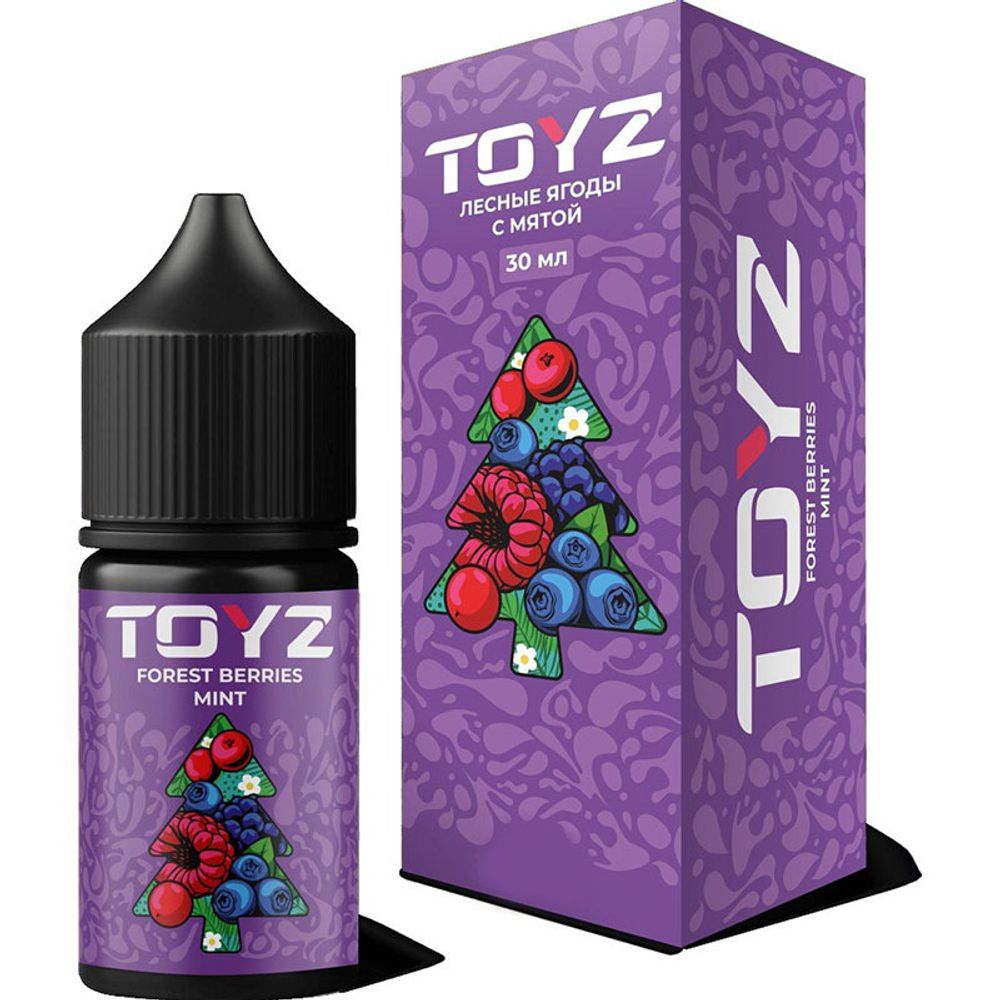 Жидкость Toyz - Forest Berries Mint (Лесные ягоды с мятой) 30 мл, 20 мг/мл* Strong