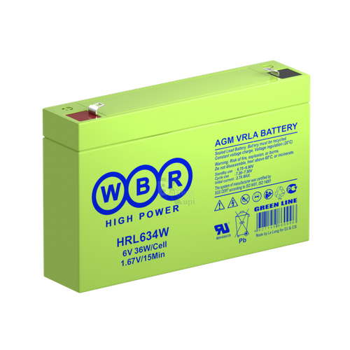 Аккумулятор WBR HRL 634W (AGM)