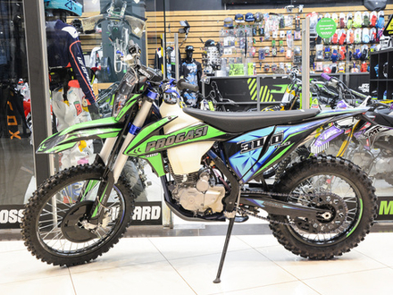Мотоцикл эндуро PROGASI RACE 300 AIR (ZS PR300) Fluo Green/Black 21/18