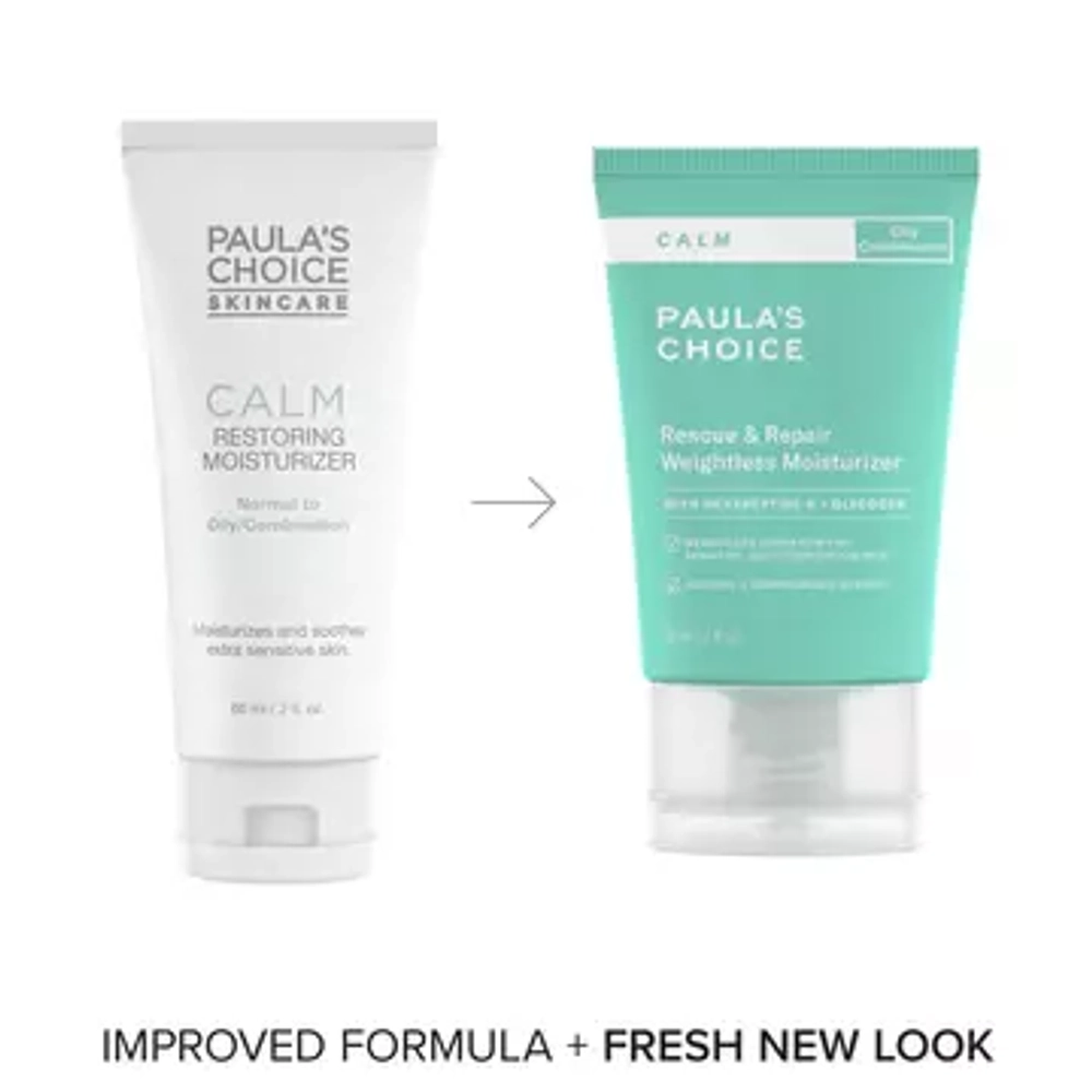 Крем Paula's Choice Calm Rescue&Repair Weightless Moisturizer (для жирной, комбинированной кожи) 60 мл