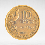 France, 10 Francs 1951 - Guiraud, VF