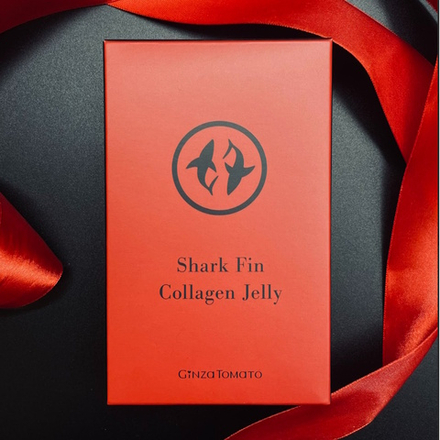 Коллаген из плавников голубой акулы со вкусом манго Ginza Tomato Shark Fin Collagen Jelly