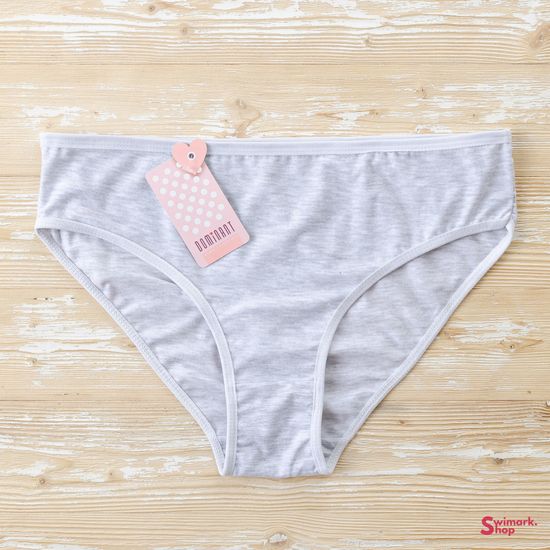 Трусики женские DOMINANT 52899, FULL BRIEF, Серый меланж