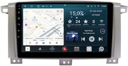 Магнитола для Toyota Land Cruiser 105 1998-2007 - Redpower 483 Android 10, ТОП процессор, 6Гб+128Гб, CarPlay, SIM-слот