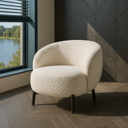 Дизайнерское кресло OWL букле