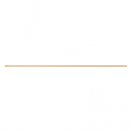 Черенок деревянный, 23 х 1200 мм, высший сорт, с резьбой (подходит для метел, щеток), Россия, Сибртех