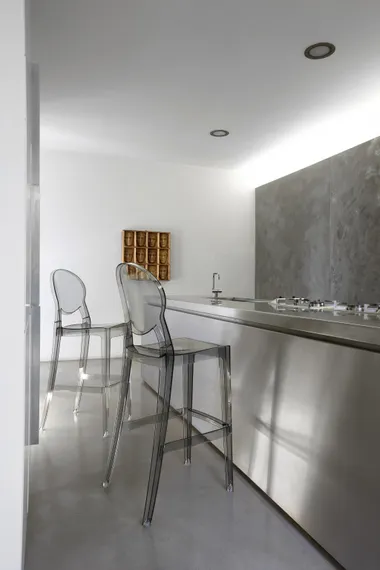 Барный стул Igloo 74 см, прозрачный