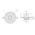 Ситечко для раковины черное ТЭП D66мм