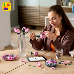 LEGO Botanicals - Букет розовых роз 10374