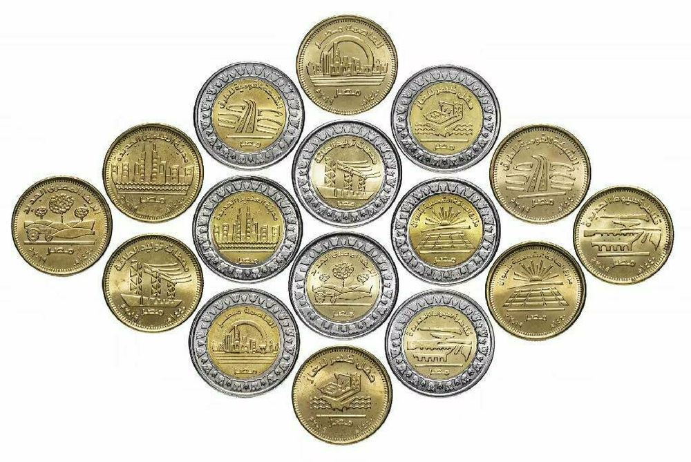 Египет 2019 Национальные достижения Египта - 16 монет UNC
