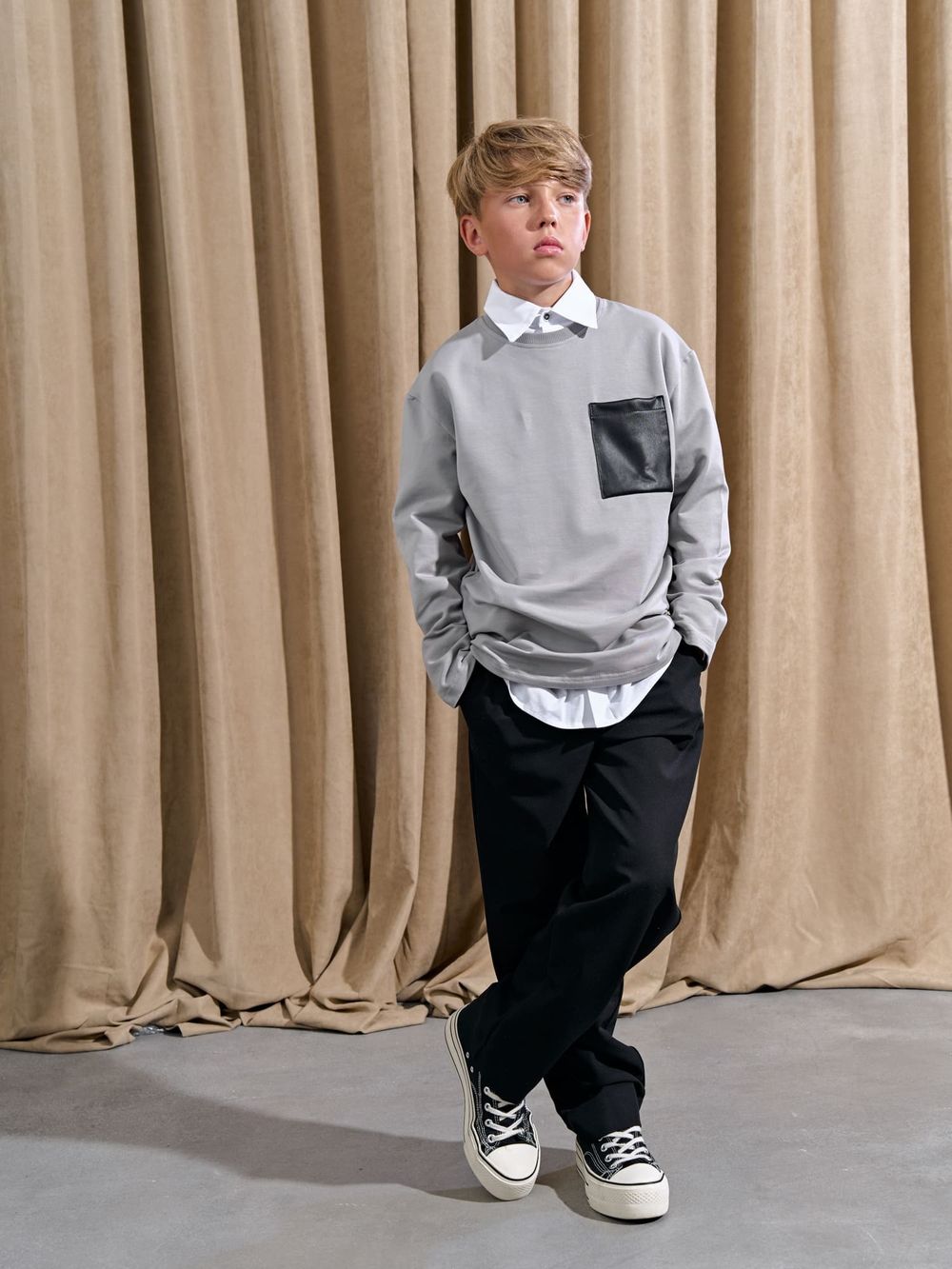 Брюки "Уголь" 7+