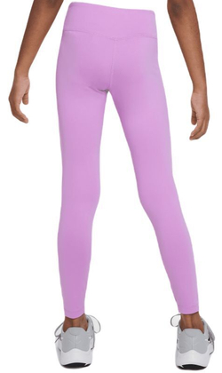 Штаны для девочки теннисные Nike Dri-Fit One Legging - rusch fuchsia/white