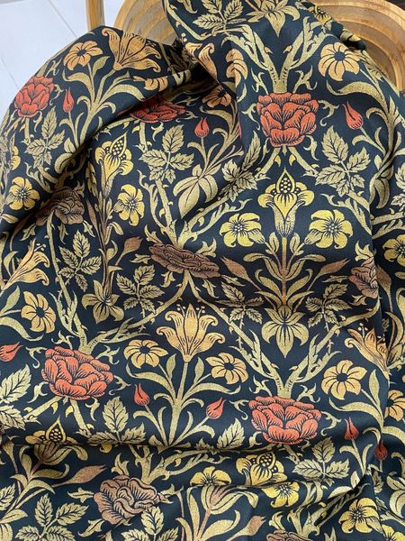 У. МОРРИС, РОЗА И ЛИЛИЯ, 100% хлопок Handmade Fabrics 2