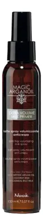 Nook Mолочко-праймер для придания объёма тонким волосам - Magic Arganoil Extra Volume anti-frizz Thermal Milk , 150 мл