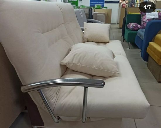 Диван ЛОНДОН 4 (металл подлокотник)