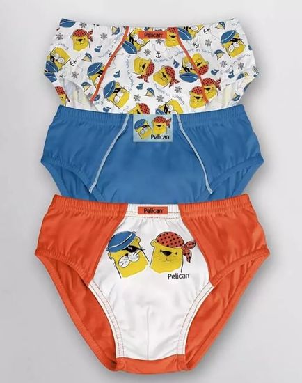 Трусы (3шт) для мальчиков PELICAN BUL 308