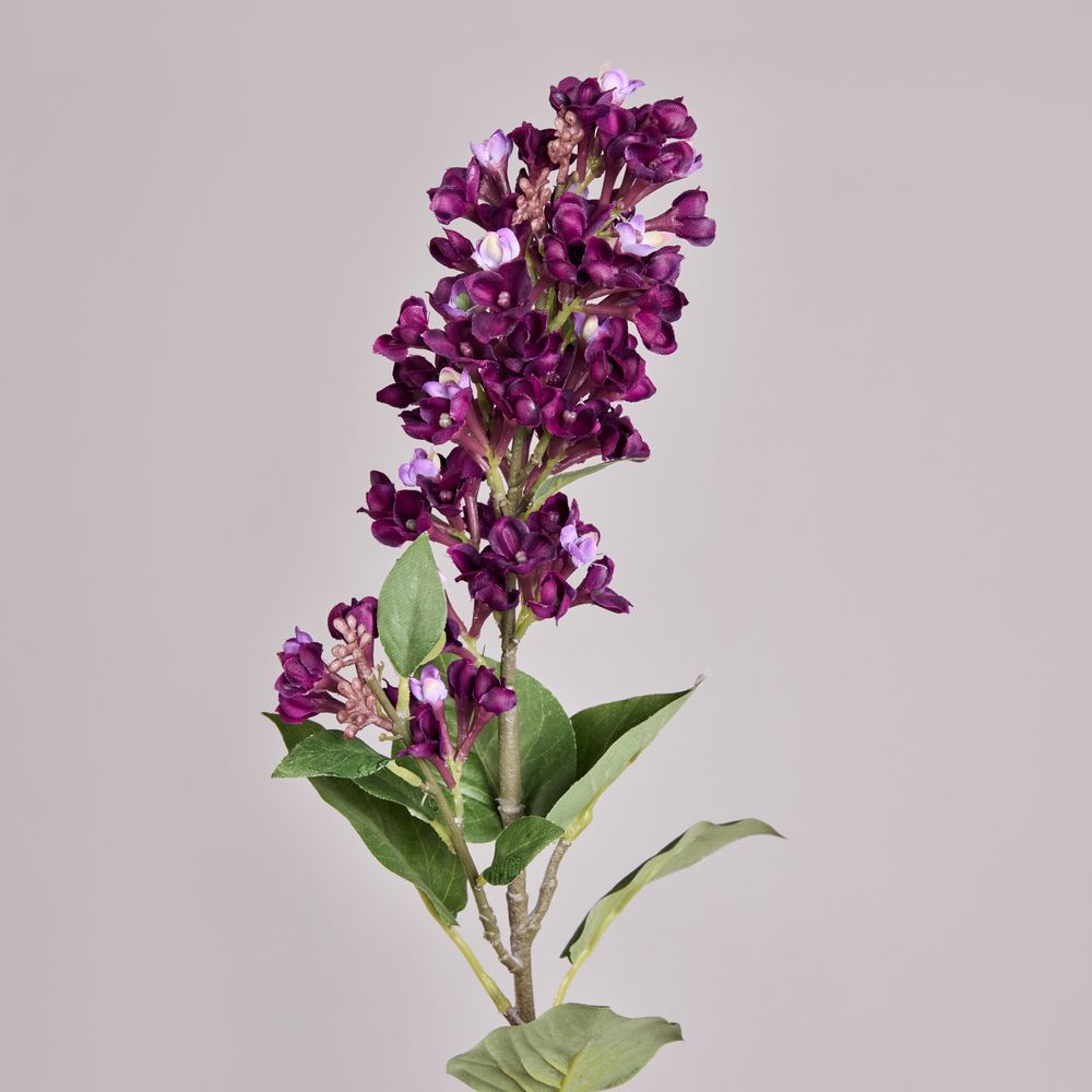 ЦВЕТОК ИСКУССТВЕННЫЙ "СИРЕНЬ" ВЫСОТА=78СМ. (МАЛ=12 ШТ/КОР=48ШТ.)