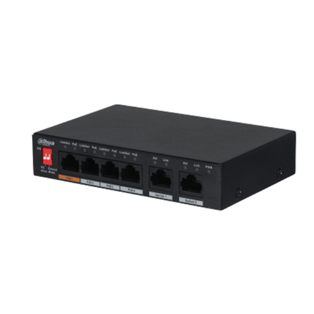 Коммутатор на 4 PoE порта DH-PFS3006-4ET-60