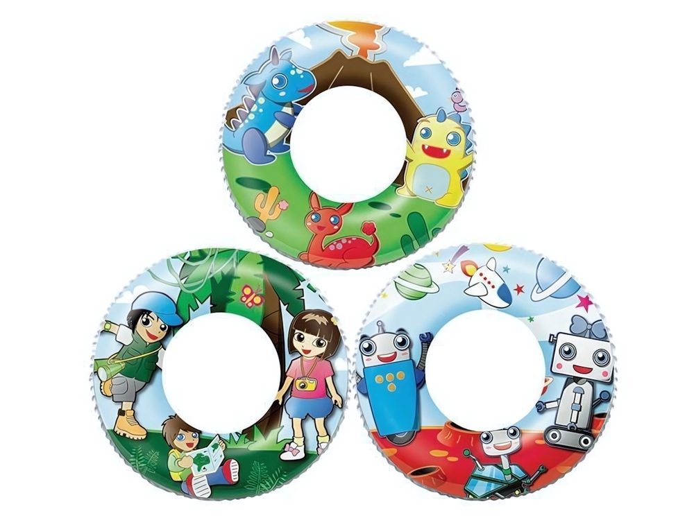 Круг для плавания 61см "Детство" (3-6 лет), Bestway 36014