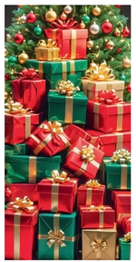 Конверт для денег новогодний без надписи 50001640 (ТМ Праздник)