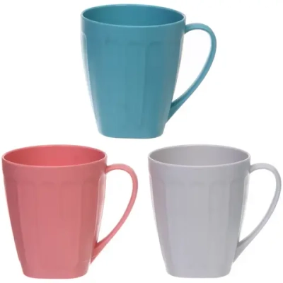 Кружка пластиковая 500мл «Матовая», микс цветов