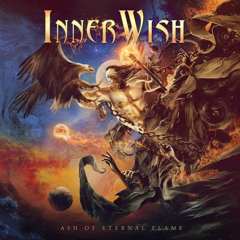 INNERWISH - Ash of Eternal Flame, музыкальный компакт диск, power metal, BLIND GUARDIAN