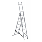 Лестница алюминиевая 3 секционная  3*7  UFUK PRO 411307