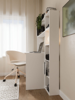 Стол письменный, стол компьютерный, белый,120х60