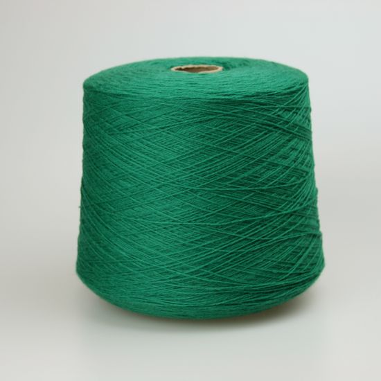 Пряжа 2/16 NM Albert, цвет 132 Малахитовый (100% шерсть ягнёнка)