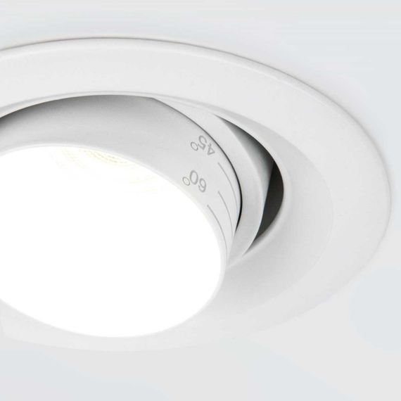 Встраиваемый светодиодный светильник Elektrostandard Zoom 9919 LED 10W 3000K белый a064031