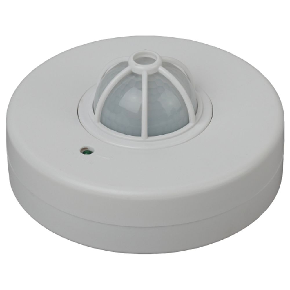 Датчик движения ЭРА MD 017 белый 1200Вт угол обзора 180-360° дальность 12м | Датчики движения