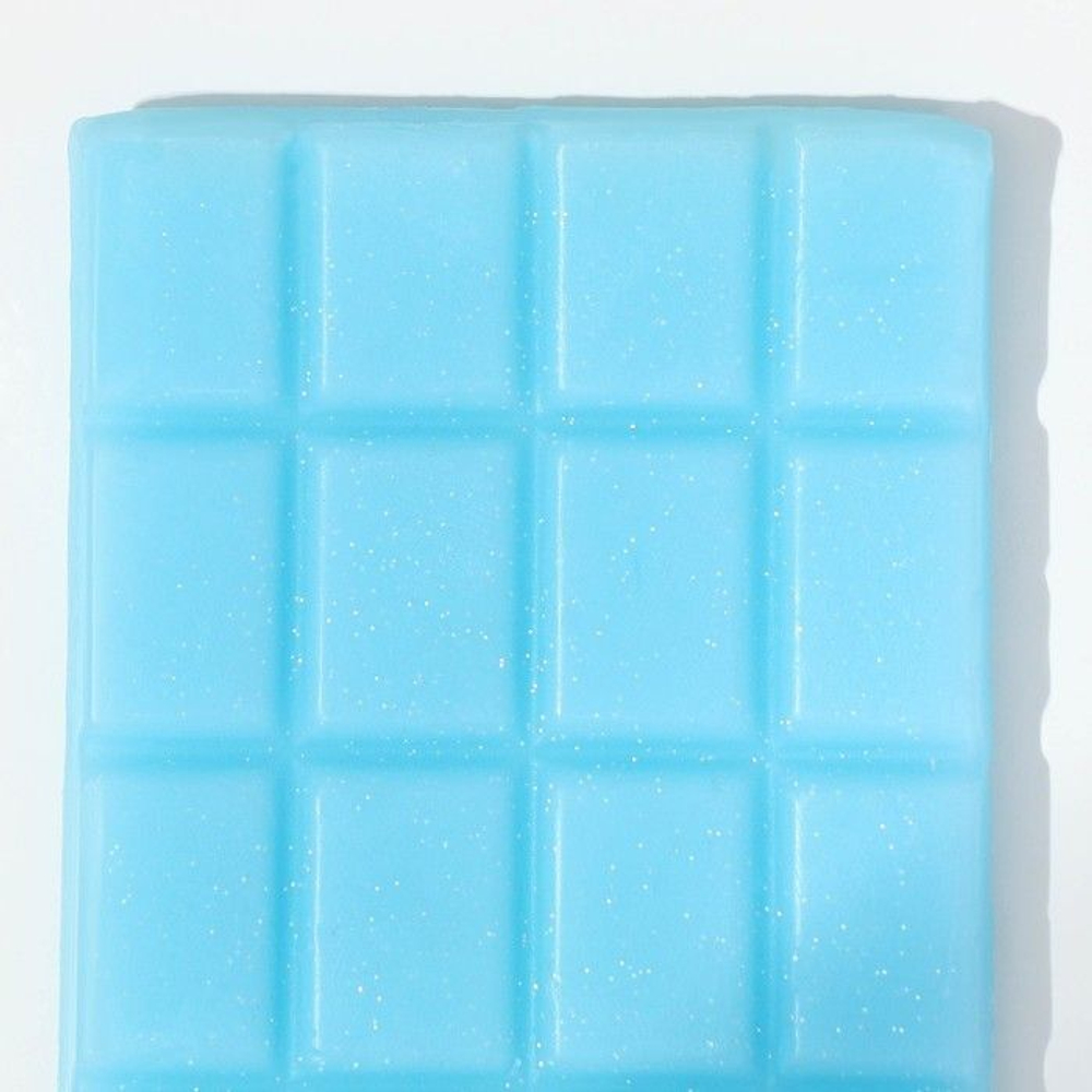 Фигурное мыло ручной работы в форме плитки шоколада - 80 гр. (Цвет: разноцветный)