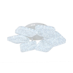 Потолочный светодиодный светильник 88Вт, 9960лм, 3000-6000K, Ra>80, изменение цветовой температуры с помощью выключателя, металл/акрил, белый