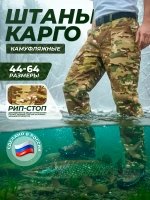 Камуфляжные штаны карго мультикам