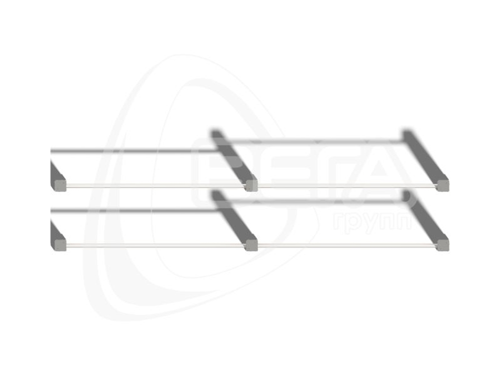 Брусья двухуровневые гимнастические ФК102.00