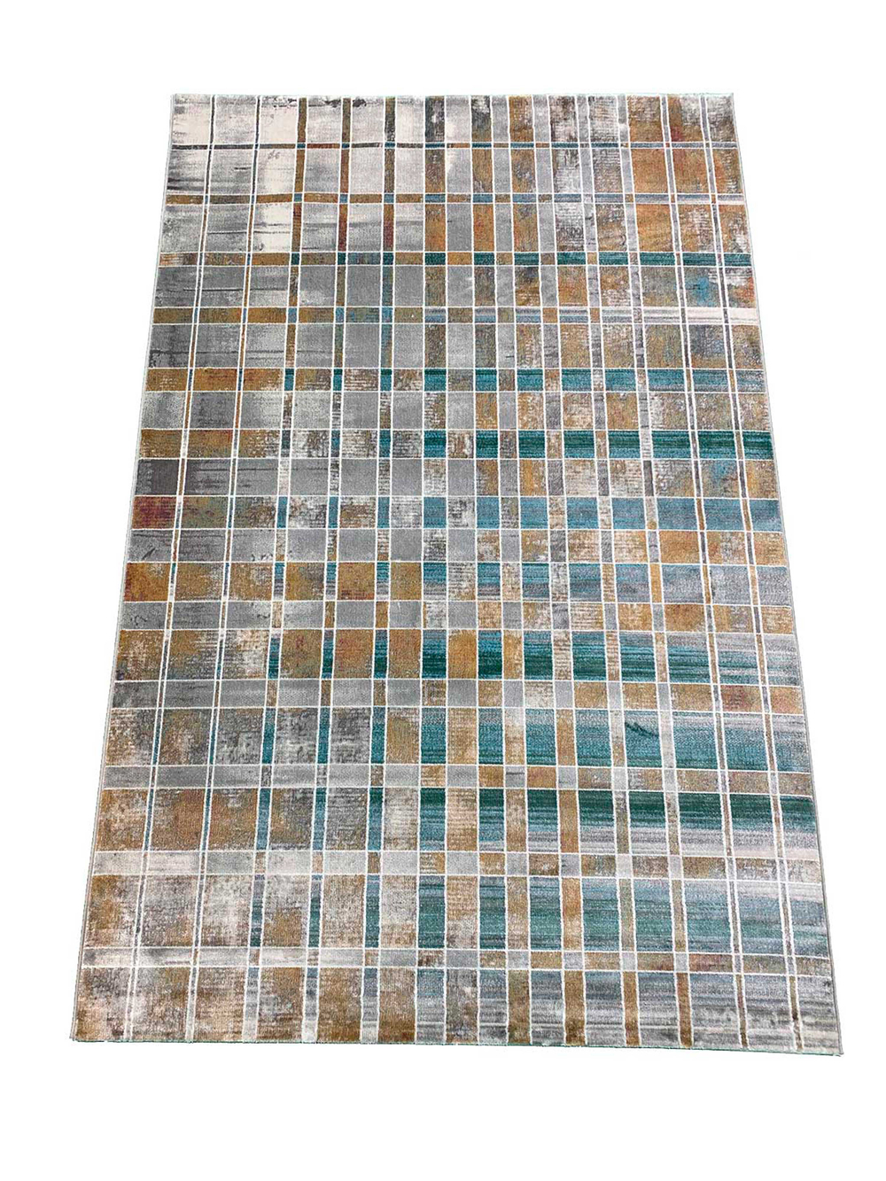 Ковер Ginza 0178YA L.Grey/Green Прямоугольник