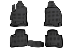 Коврики в салон для FORD Mondeo 2000-2007, 4 шт. (полиуретан) ELEMENT1605210K