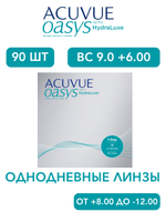 Однодневные контактные линзы Acuvue Oasys 1-Day (уп. 90 линз)